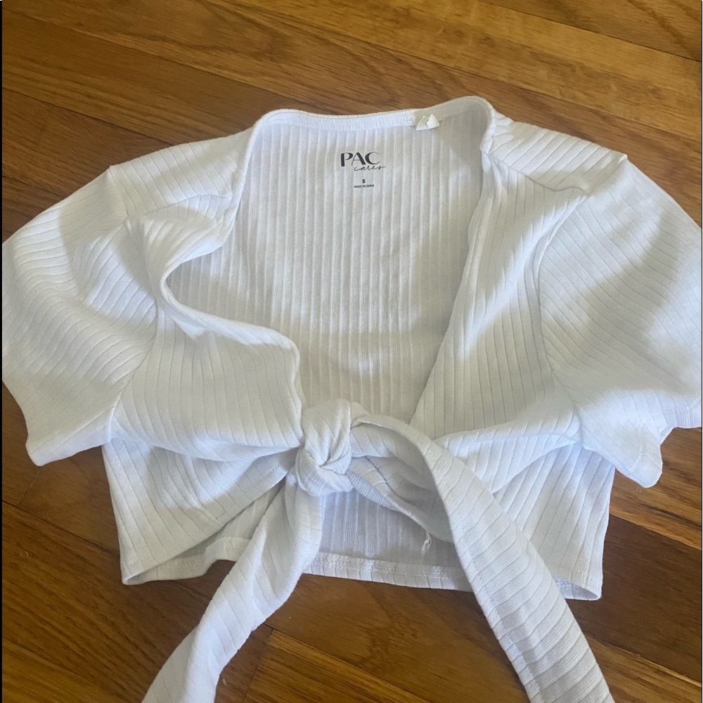 pacSun crop top tie top